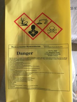 καλή τιμή 99% χημικό άχρωμο Hydroxylamine πρώτων υλών υδροχλωρίδιο σε απευθείας σύνδεση